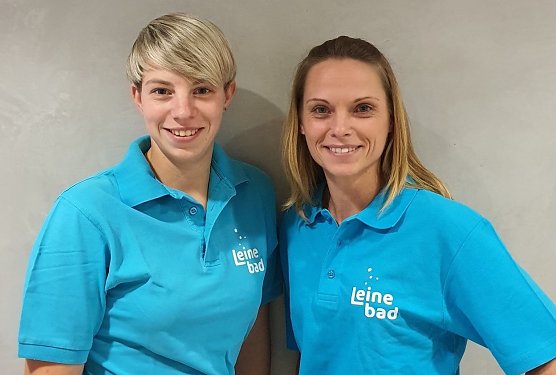 Die beiden Kursleiterinnen Julia Gunkel (links) und Katja Sastawa. (Foto: Simone Haase ) Die beiden Kursleiterinnen Julia Gunkel (links) und Katja Sastawa. (Foto: Simone Haase )