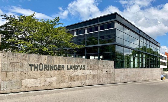 Der Thüringer Landtag in Erfurt (Foto: nnz-Archiv) Der Thüringer Landtag in Erfurt (Foto: nnz-Archiv)