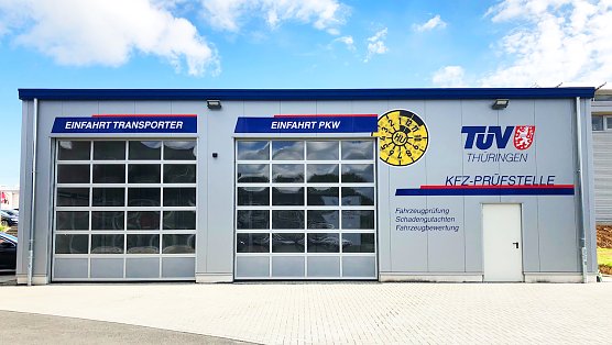 TÜV-Stelle in Leinefelde-Worbis (Foto: TÜV) TÜV-Stelle in Leinefelde-Worbis (Foto: TÜV)