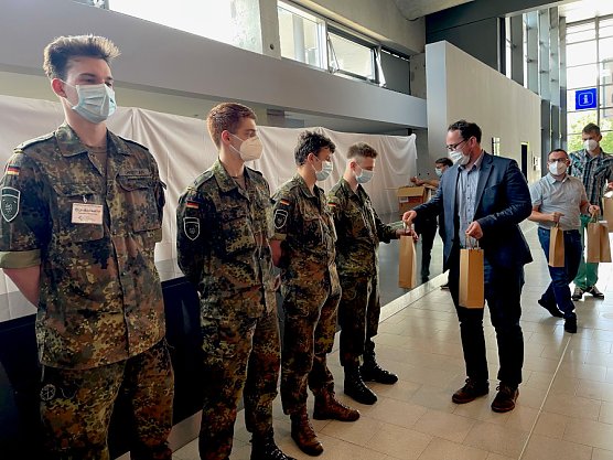 CDU dankt der Bundeswehr f&uuml;r Corona-Unterst&uuml;tzung (Foto: Natalie H&uuml;nger	)