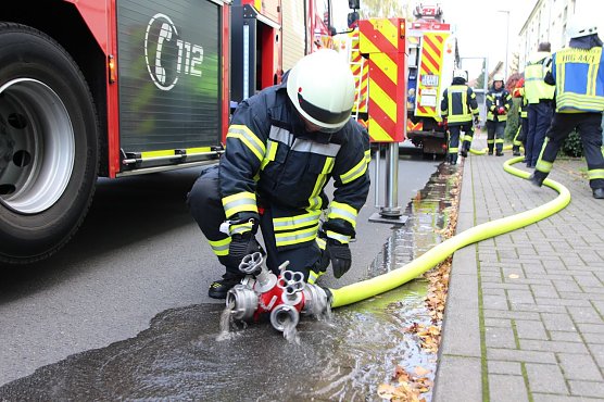 Feuerwehr im Einsatz (Foto: Feuerwehr Heiligenstadt) Feuerwehr im Einsatz (Foto: Feuerwehr Heiligenstadt)