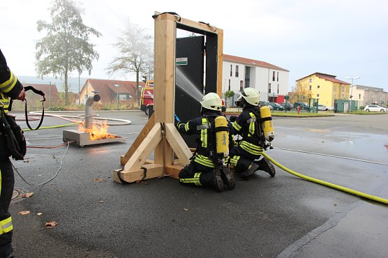 Nachwuchskr&auml;fte in Aktion (Foto: Feuerwehr Heiligenstadt)