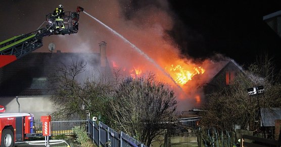 Gro&szlig;einsatz f&uuml;r die Feuerwehr in Kirchworbis (Foto: S. Dietzel)