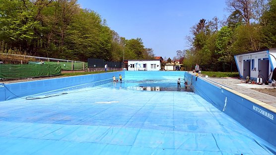Das Hundeshagener Freibad &ouml;ffnet zum Kindertag (Foto: Stadt Leinefelde-Worbis)
