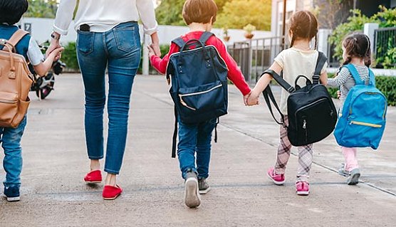 Den Schulweg schon jetzt &uuml;ben (Foto: AvD)