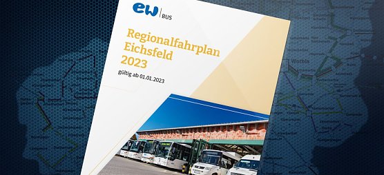 Das neue Fahrplanheft ist Anfang Dezember erh&auml;ltlich (Foto: Eichsfeldwerke)