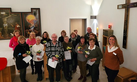 Ehrenamtlichen Helfern wurde gedankt (Foto: Eichsfeldkilikum) Ehrenamtlichen Helfern wurde gedankt (Foto: Eichsfeldkilikum)