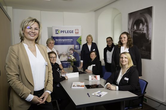 Das Team im Beratungszentrum (Foto: Eichsfeld Klinikum) Das Team im Beratungszentrum (Foto: Eichsfeld Klinikum)