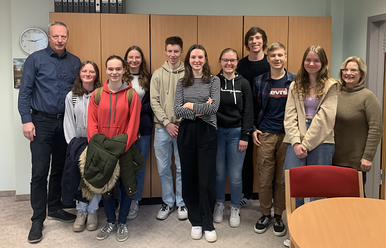 Austauschschüler aus Frankreich zu Gast in Worbis (Foto: Marie Curie Gymnasium) Austauschschüler aus Frankreich zu Gast in Worbis (Foto: Marie Curie Gymnasium)