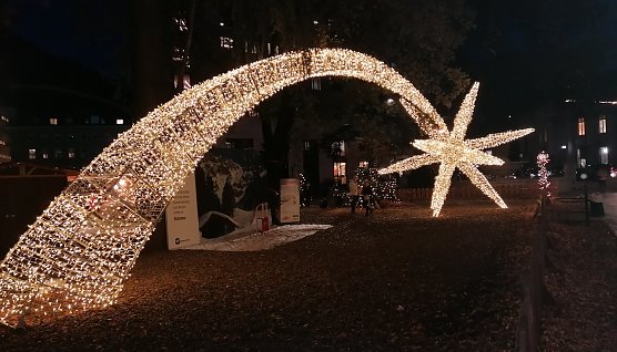 Sternschnuppe in Bozen (Foto: Gert Neumann)