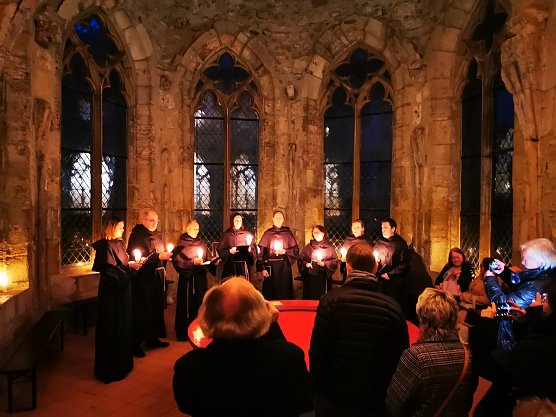 Nacht der offenen Pforte im Kloster Walkenried (Foto: ZisterzensierMuseum Kloster Walkenried) Nacht der offenen Pforte im Kloster Walkenried (Foto: ZisterzensierMuseum Kloster Walkenried)