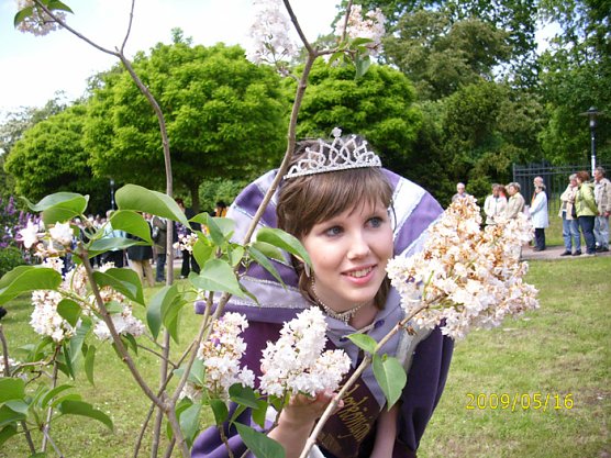 Fliederk&ouml;nigin Nicole II (Foto: Stadt Bad Frankenhausen)