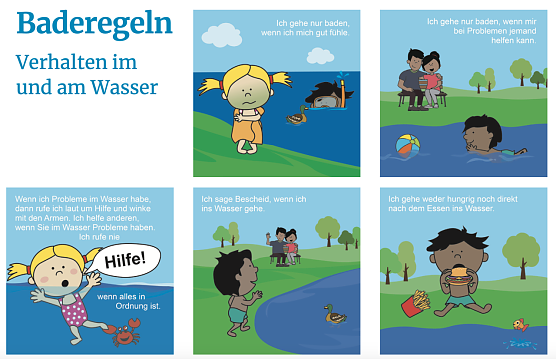 Sicher am Wasser - neue Regeln f&uuml;r die Freibadsaison (Foto: DRK Th&uuml;ringen)