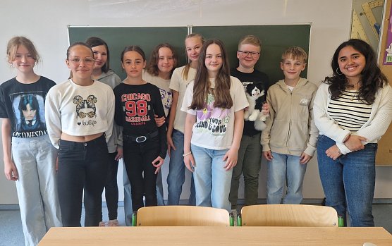 Sch&uuml;ler der 5. Klasse  (Foto: N.B&ouml;hlitz)