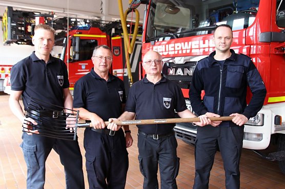 Ger&auml;tewart Heinz Anhalt wurde verabschiedet (Foto: Feuerwehr Heiligenstadt)