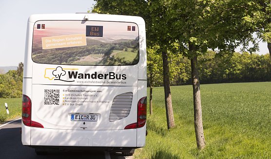 Mit dem WanderBus das Eichsfeld entdecken: Am Sonntag geht es &uuml;ber den Vierl&auml;nderblick Panoramaweg nach Sch&ouml;nhagen. (Foto: S.Kaufung)