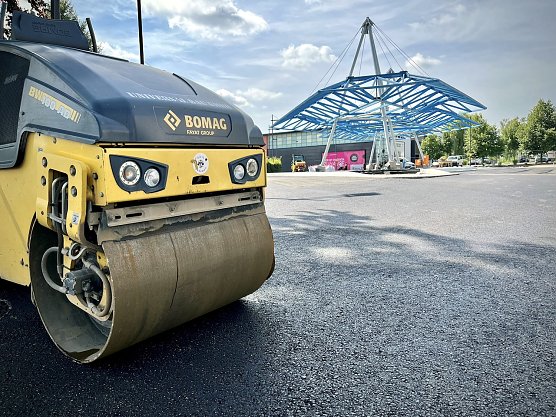 Bauarbeiten am Leinefelder bahnhof (Foto: R.Weißbach) Bauarbeiten am Leinefelder bahnhof (Foto: R.Weißbach)