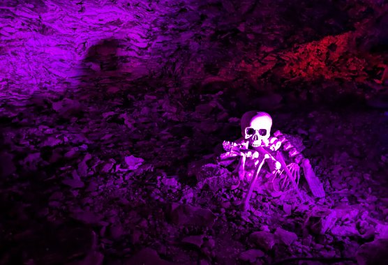 Halloween in der Barbarossahöhle (Foto: Anke Schreyer) Halloween in der Barbarossahöhle (Foto: Anke Schreyer)
