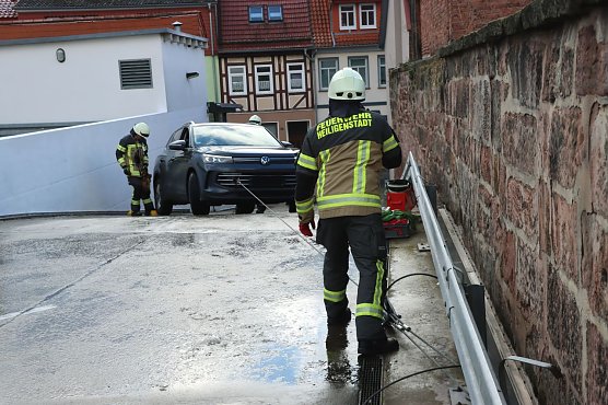 An der Einsatzstelle (Foto: Feuerwehr Heiligenstadt)