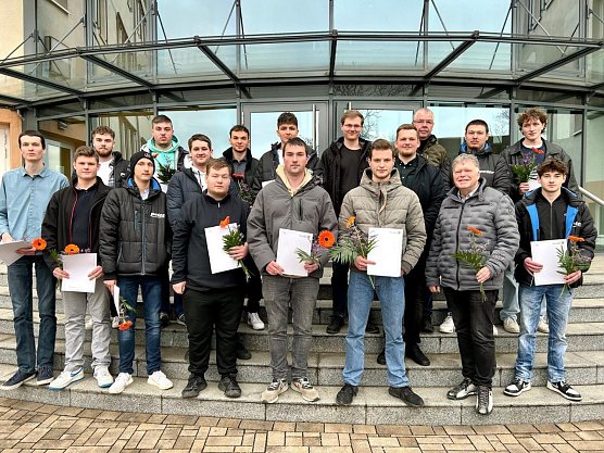 Ausbildung beendet (Foto: AHP)