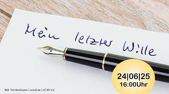 Veranstaltung zum Erbrecht (Foto: T.Reckmann)