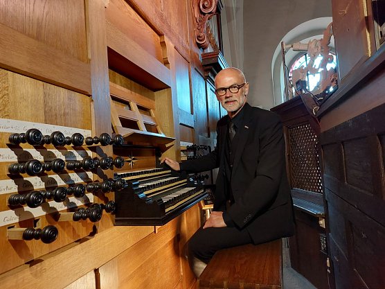Organist Arjan Breukhoven (Foto: Breukhoven)