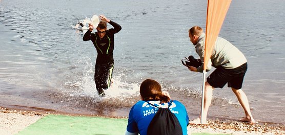 Scheunenhof-Triathlon in Sundhausen (Foto: ykh)