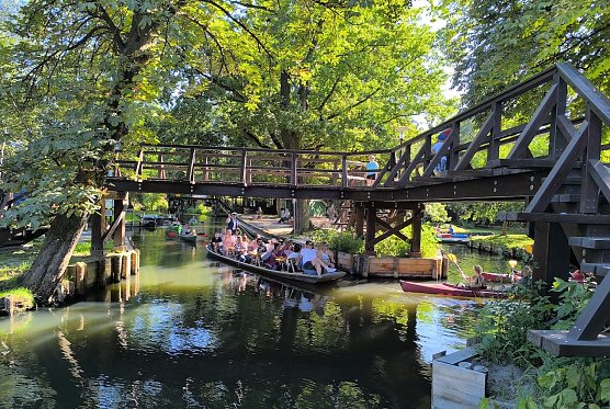 Lehde im Spreewald (Foto: Ronald Hildebrandt) Lehde im Spreewald (Foto: Ronald Hildebrandt)