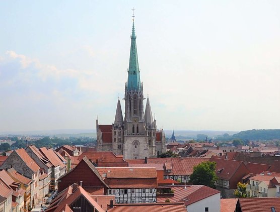 M&uuml;hlhausen St. Marien vom Rabenturm (Foto: Anke Pfannstiel)