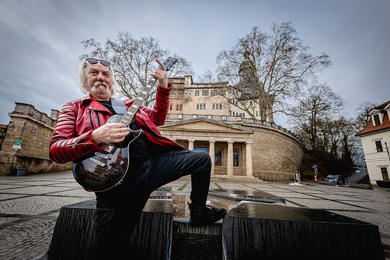 Nach 10 Jahren will Gerald Michael "F&auml;hni" F&auml;hnrich seinen Traum vom "Barbarossa-Musical" diesen Sommer in Sondershausen verwirklichen (Foto: Christoph Keil)