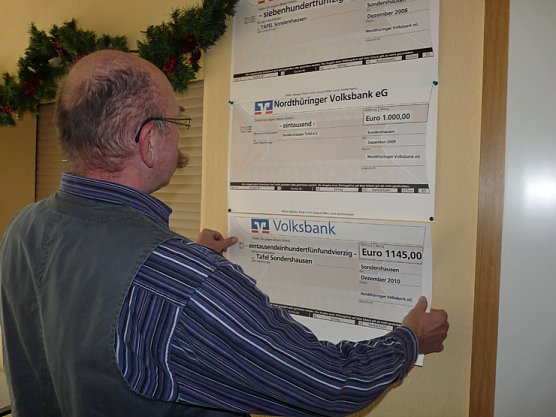 Spenden für die Tafeln (Foto: Karl-Heinz Herrmann) Spenden für die Tafeln (Foto: Karl-Heinz Herrmann)