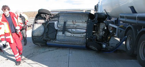 Schwerer Unfall (Foto: T. Soszynski)