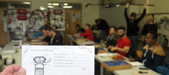 Bild: Die volle Punktzahl bei dieser Arbeit