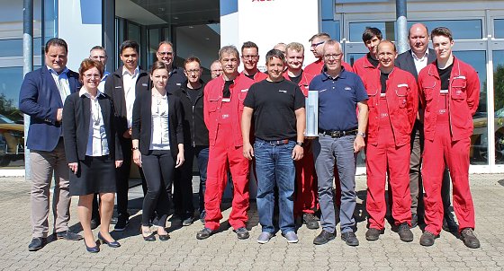 Bild: Das Team in Leinefelde