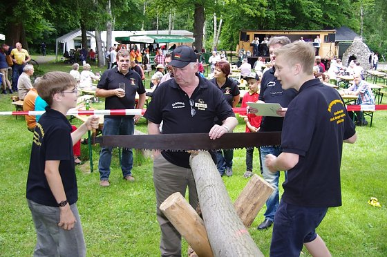 Bild: Traditionelle Holzfahrt