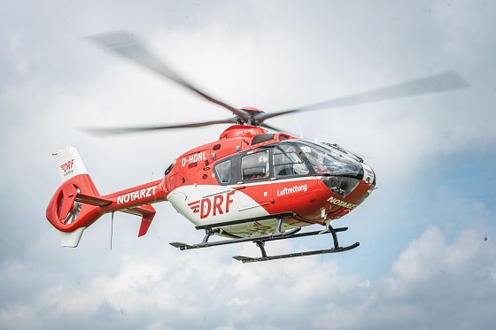 Bild: EC 135 im Flug