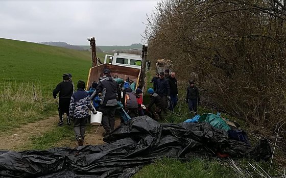 Bild: Aufger&auml;umt beim Fr&uuml;hjahrsputz
