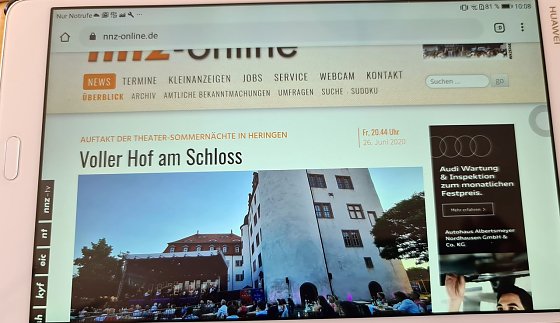 Bild: Tablet (Symbolbild)