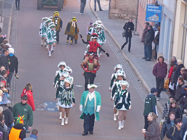 Bild: Rosenmontagsumzug Sondershausen