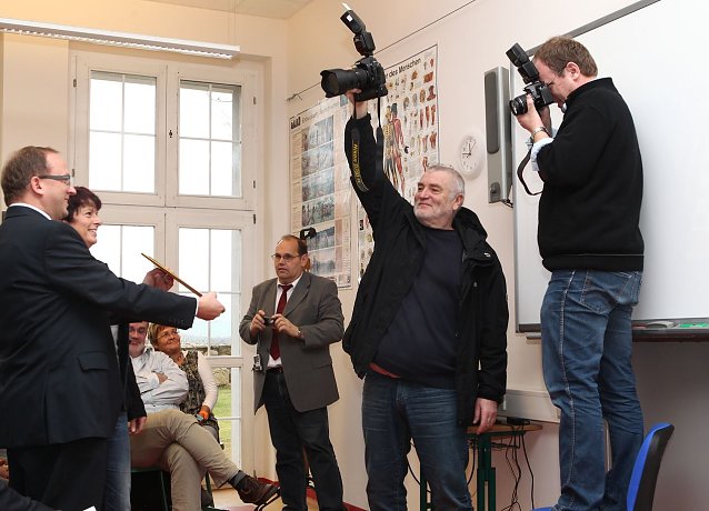 Bild: Gro&szlig;es Medieninteresse