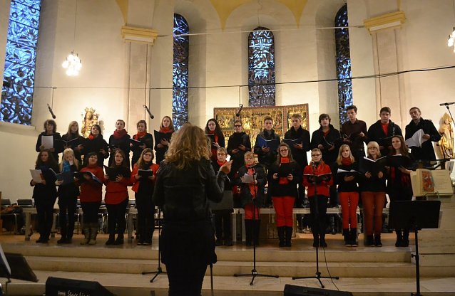 Bild: Weihnachtskonzert des Gymnasiums