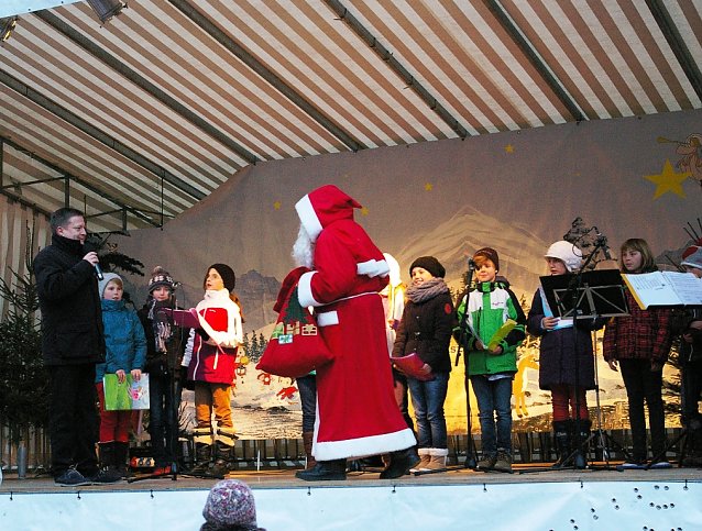 Bild: Weihnachtsmarkt im Barockgarten