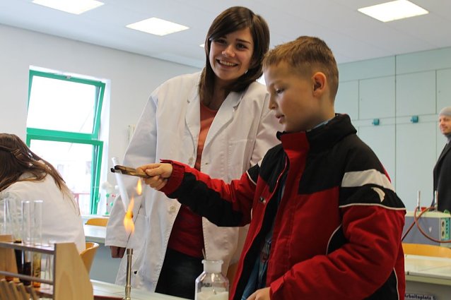 Bild: Schnuppertag im Gymnasium