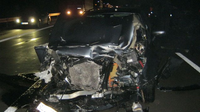 Bild: Unfall auf der Autobahn