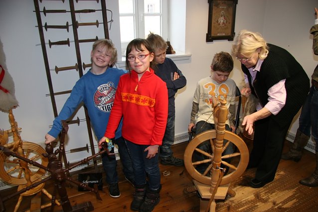 Bild: Besuch im Museum 