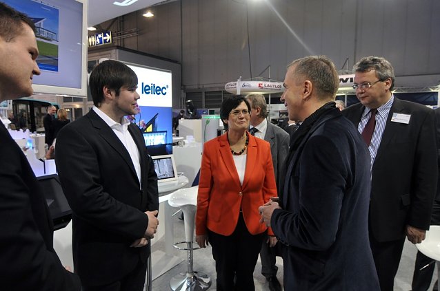 Bild: Leitec auf Hannover Messe