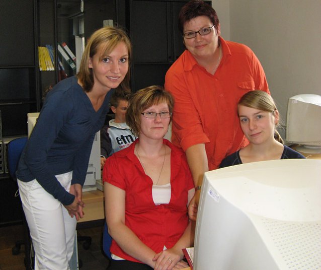 Bild: Wiebke Dessel, Nicole Zamzow, Frau Krone, Dana Krumm