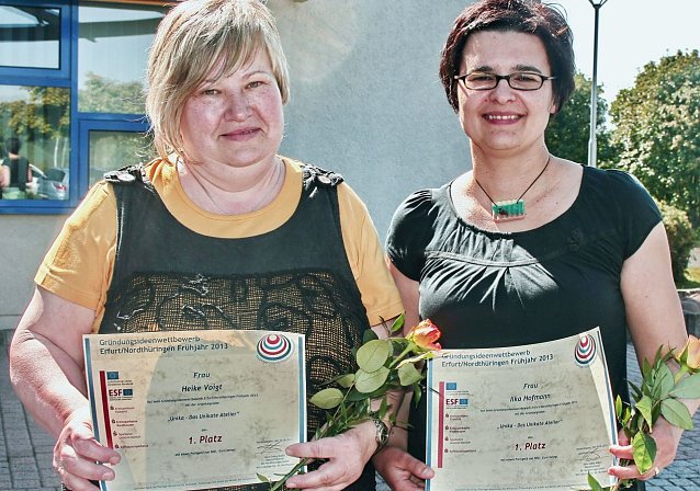 Bild: Die beiden Siegerinnen