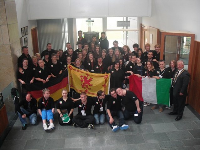 Bild: Jugendaustausch Beinrode Schottland