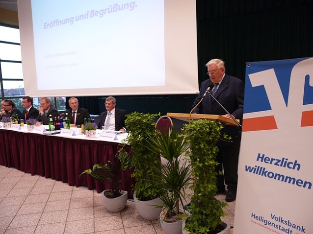 Bild: Generalversammlung Volksbank